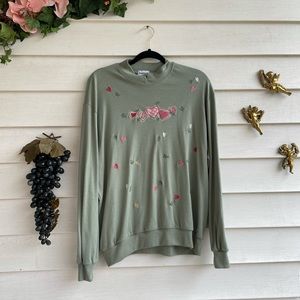 Vintage Bonsworth Grandma Embroidered Sweater